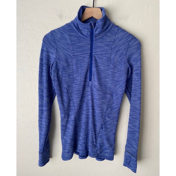 Lululemon Kanto catch me 1/2 zip pullover blue 6 - Picture 7 of 13
